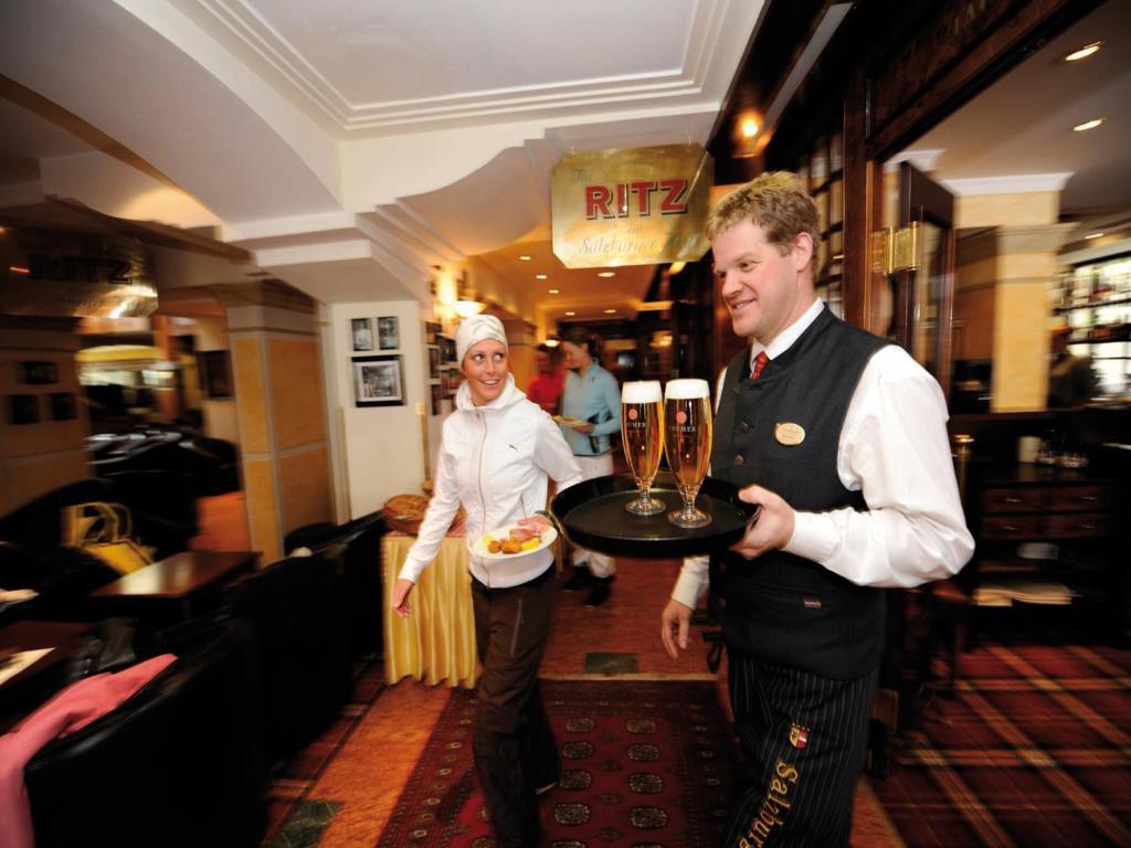 באד גסטיין Hotel Salzburger Hof מראה חיצוני תמונה